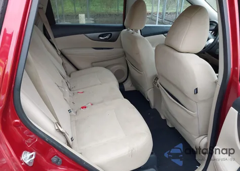 2016 Nissan Rogue Sv из США, поврежденный, VIN KNMAT2MT7GP617442